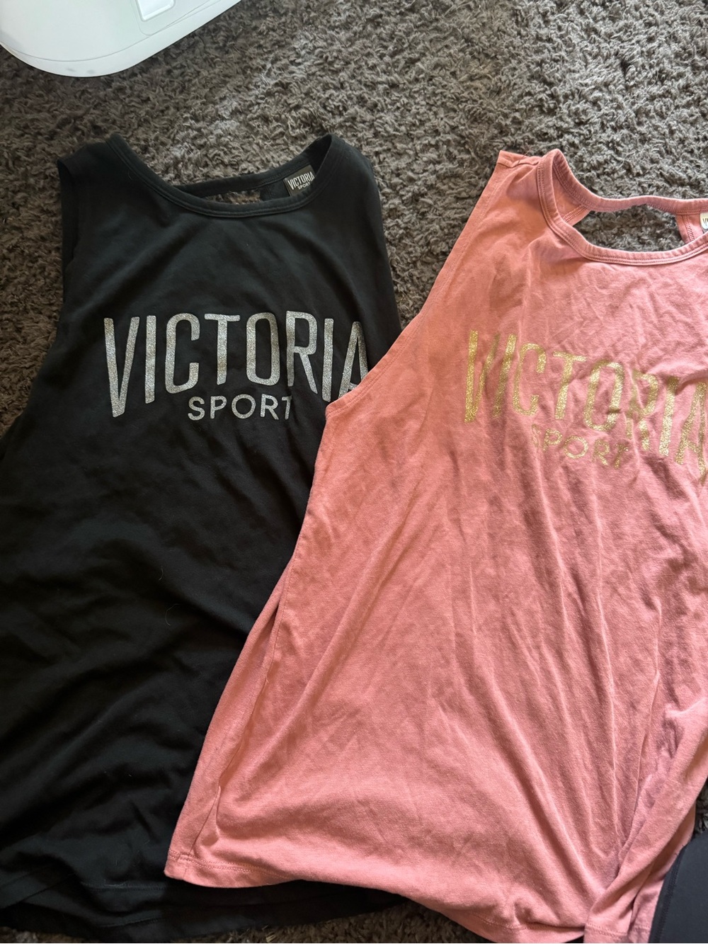 Set of 2 victoria sport open back tops